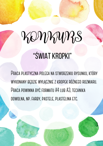 Konkurs Dzien Kropki